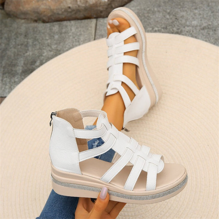 Olivia - Elegant Wedge Sandals