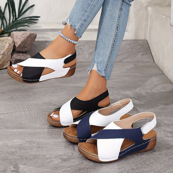 Evie - Comfort Wedge Sandals