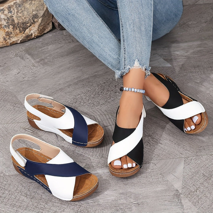 Evie - Comfort Wedge Sandals