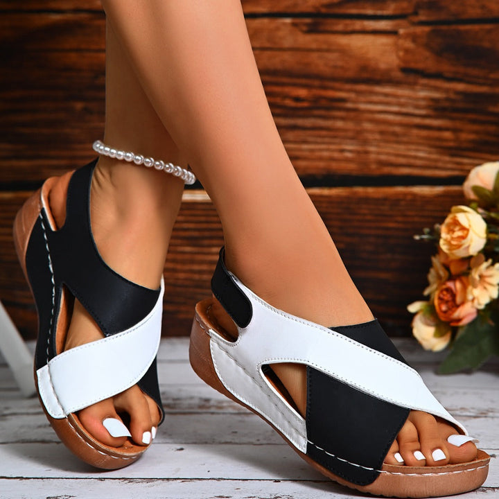 Evie - Comfort Wedge Sandals